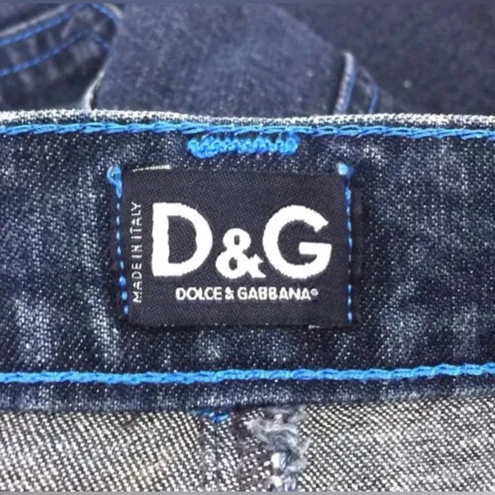 Dolce & Gabbana y2k denim skirt